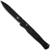 Benchmade SOCP Tactical Folder 391BK - Black Plain Edge D2 Spear Point - Black CF Elite - AXIS Lock Folder - USA Made
