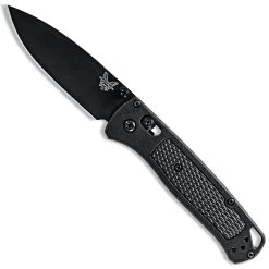 Benchmade Bugout 535BK-2 Knife - Black Drop Point - CF Elite - AXIS Lock Folder - USA Made