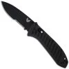 Benchmade Presidio II Ultra Knife 570SBK-1 - Black Part Serrated S30V Drop Point - Black CF Elite - AXIS Lock Folder - USA Made