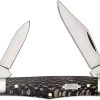 Case Half Whittler Knife 25571 Black Sycamore Wood 7208SS