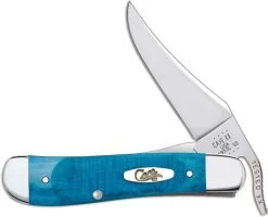Case RussLock Knife 25589 Caribbean Blue Bone 61953LSS