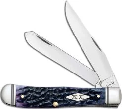 Case Trapper Knife 31620 Purple Bone 6254SS