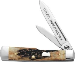 Case Gunstock Knife 05291 - Case Brothers - Genuine Stag - 5215SS - Discontinued - BNIB