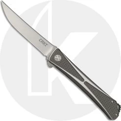 CRKT Jumbones 7532 Knife Jeff Park EDC Trailing Point Flipper Folder With IKBS Pivot System