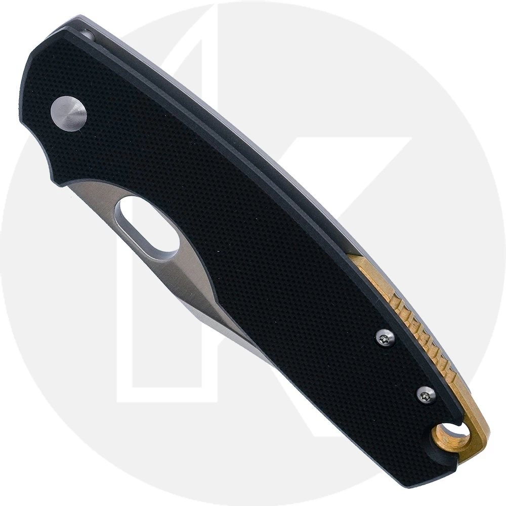 CRKT Pilar IV 5321 - Jesper Voxnaes EDC - Satin Clip Point - Black G10 / SS - Flipper Folder - Image 2