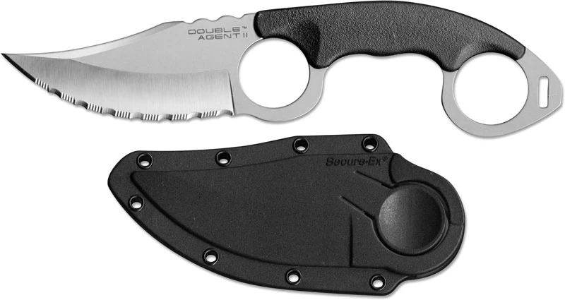 Cold Steel Double Agent II, Serrated, CS-39FNS - Image 2