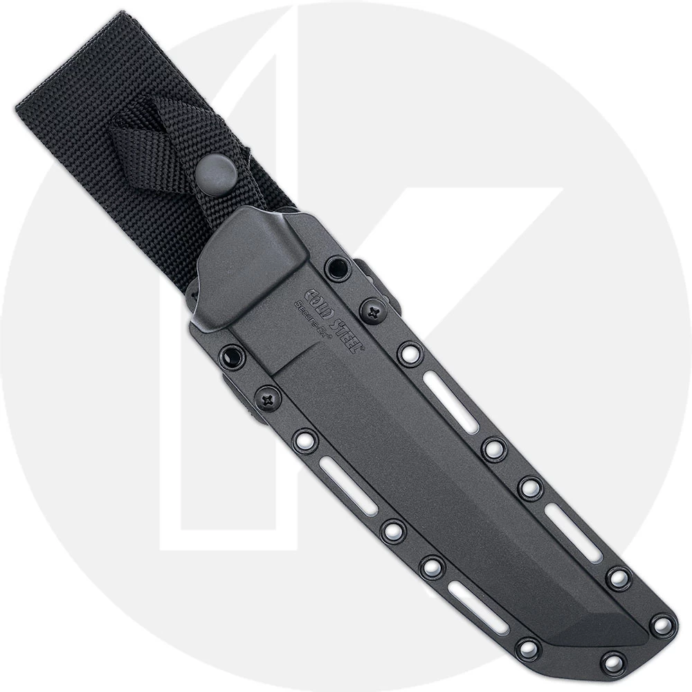 Cold Steel Recon Tanto - Black SK-5 Tanto Fixed Blade - Desert Tan Kray-Ex - 49LRT-DTBK - Image 2
