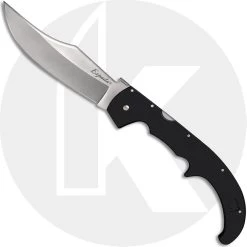 Cold Steel 62MGC Espada G10 XL Knife AUS 10A 7.5 Inch Swept Clip Point G10 Folder With Tri-Ad Lock