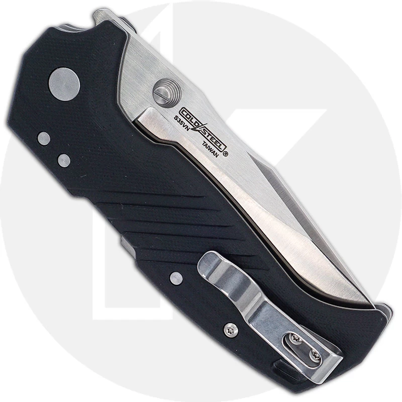 Cold Steel Engage FL-35DPLC - Satin S35VN Clip Point - Black GFN - Atlas Lock Folder - Image 3