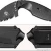 KA-BAR Knives: KABAR TDI Law Enforcement Knife, Serrated, KA-1481