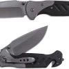 KABAR 3085 Coypu Folder Value Price Rescue Knife With Glass Breaker And Seat Belt Cutter