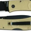 KA-BAR Knives: KABAR Dozier Folding Hunter, Coyote Brown, KA-4062CB