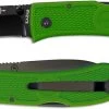 KABAR Dozier Folding Hunter 4062KG - Bob Dozier EDC - Black Drop Point - Kelly Green Zytel - Lockback Folder