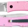 KA-BAR Knives: KABAR Dozier Folding Hunter, Pink Handle, KA-4062PK