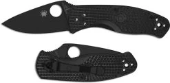 Spyderco Persistence Lightweight C136PBBK - Black Plain Edge - Black FRN - Liner Lock Folder