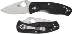 Spyderco Persistence Lightweight C136PBK - Plain Edge - Black FRN - Liner Lock Folder