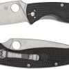 Spyderco Resilience Lightweight - C142PBK - Value Folder - Plain Edge - Black FRN - Liner Lock Folding Knife